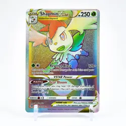 Shaymin Vstar - 173/172 Brilliant Stars SECRET RARE RAINBOW Pokemon - NM/MINT - Image 1