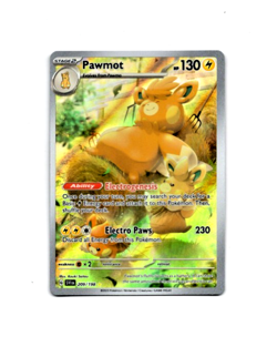 Pokemon Scarlet & Violet Base PAWMOT 209/198 Illustration Rare Card MINT-NM - Image 1