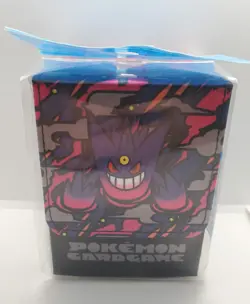 Mega Gengar Flip Deck Box Japanese Pokemon Center Exclusive Sealed - Image 1