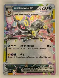 Umbreon ex - 060/131 060/131 Holo Double Rare Prismatic Evolutions Pokemon NM - Image 1