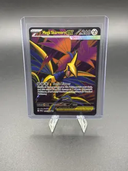 Mega Skarmory ex Ultra Rare Full Art 106/088 Perfect Order Pokemon TCG - Image 1