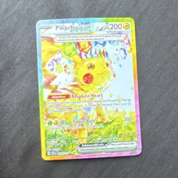 The Pokemon Company Pikachu ex Full Art Holo 200 HP Sv08 Surging Sparks 238/191 - Image 1