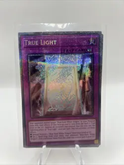 YUGIOH x1 MP25-EN041 TRUE LIGHT - STARLIGHT RARE 1st EDITION - Image 1
