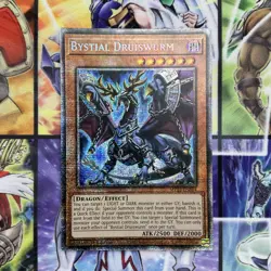 YUGIOH - BYSTIAL DRUISWURM - STARLIGHT RARE - MP25 - NM - 1ST ED - Image 1