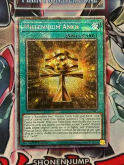 Yugioh! Millennium Ankh Starlight Rare Near Mint 1st Edition MP25-EN011 - Image 1
