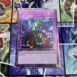 YUGIOH - BOTTOMLESS TRAP HOLE - STARLIGHT RARE - MP25 - NM - 1ST ED - Image 2
