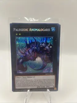 YUGIOH x1 MP25-EN137 PALEOZOIC ANOMALOCARIS - SECRET RARE 1st EDITION - Image 1