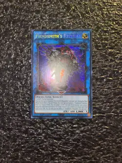 Yugioh! Fiendsmith’s Requiem MP25-EN089 Prismatic Secret Rare 1st Edition NM - Image 1