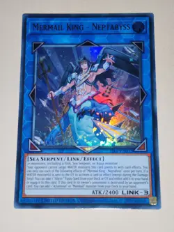 Yugioh Mermail King - Neptabyss - Ultra Rare 25LP-EN013 (NM) Limited Edition - Image 1