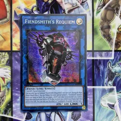 Yugioh! Fiendsmith’s Requiem MP25-EN089 Prismatic Secret Rare 1st Edition NM - Image 1