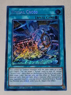 Yugioh Ryzeal Cross - Secret Rare 25LP-EN015 (NM) Limited Edition - Image 1