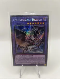 YUGIOH x1 MP25-EN031 RED-EYES SLASH DRAGON - STARLIGHT RARE 1st EDITION - Image 1