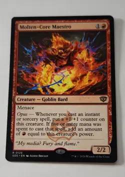 Molten-Core Maestro Secrets of Strixhaven Regular - Image 1