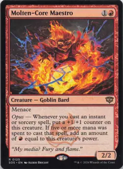 Molten-Core Maestro 125 Secrets of Strixhaven Regular - Image 1