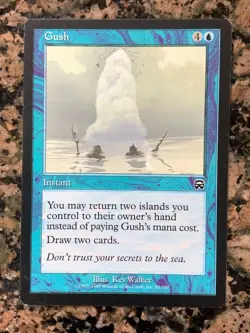 MTG Gush x1 Mercadian Masques NM Magic the Gathering - Image 1