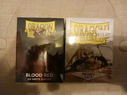 Dragon Shield Matte Card Sleeves - 2x 100ct Standard Size Bundle - Image 1