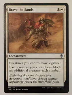 Brave the Sands x1, NM Unplayed, Commander 2016 #60 - Image 1