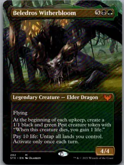 Beledros Witherbloom (Borderless) M Strixhaven: School of Mages 282 NM - Image 1