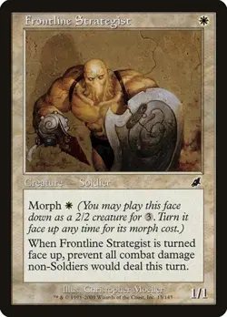 2x Frontline Strategist - Foil Scourge MP MTG - Image 1