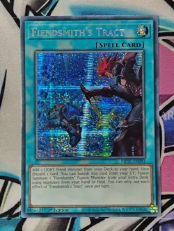 MP25-EN093 Fiendsmith's Tract Prismatic Secret Rare 1st Edition YuGiOh - Image 1