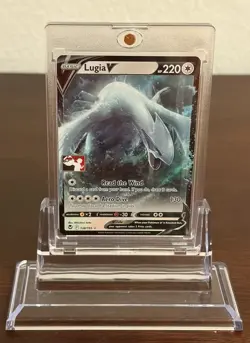 138/195 Lugia V Prize Pack Series Stamped Play Pokemon TCG Silver Tempest - LP! - Image 1