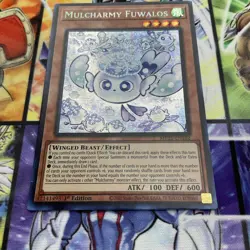 Yugioh! Mulcharmy Fuwalos 2025 Mega-Pack MP25-EN102 Prismatic Secret Rare - Image 2