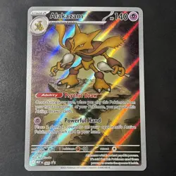 Alakazam 9 MEP Mega Evolution Pokemon promo NM - Image 1