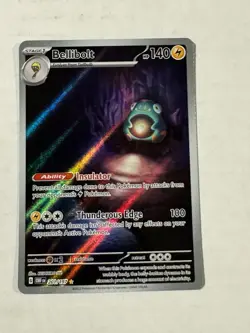 2023 Pokemon OBF EN #201/197 Bellibolt FA Holo Illustration Rare Mint - Image 1
