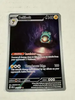 2023 Pokemon OBF EN #201/197 Bellibolt FA Holo Illustration Rare Mint - Image 2