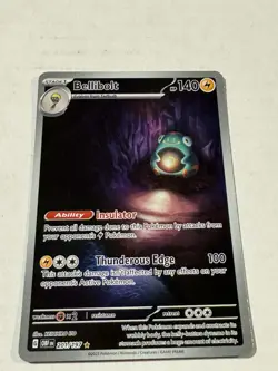 2023 Pokemon OBF EN #201/197 Bellibolt FA Holo Illustration Rare Mint - Image 3