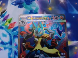 Pokemon Mega Evolution Mega Lucario Ex 160/132 Full Art Holo Rare - Image 2