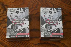 Pokemon TCG Scarlet & Violet White Flare Booster Bundle Lot Reshiram 2 Boxes - Image 1