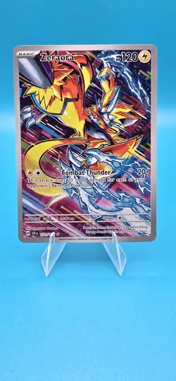 Pokemon Zeraora 151/142 -l Illustration Rar - Stellar Crown - NM - Image 1