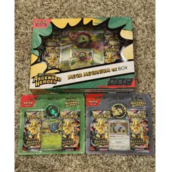 Pokemon Ascended Heroes Mega Meganium, Erika’s Tangela and Larry’s Komala bundle - Image 1