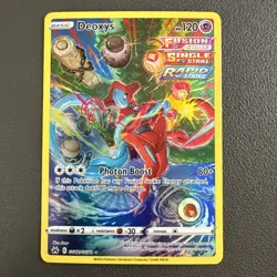 Pokemon Deoxys GG12/GG70 Crown Zenith: Galarian Gallery Holo TCG (NM) - Image 1