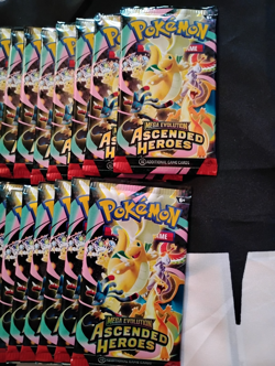 30x Pokemon TCG Ascended Heroes Booster Packs Lot - New Sealed Loose - Image 3