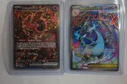 Mega Charizard X ex + Oricorio ex Pokemon Phantasmal Flames UPC Promo 023 & 024 - Image 1