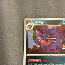 Pokemon TCG Gengar 50/88 Perfect Order Reverse Holo NM - Image 2