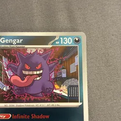 Pokemon TCG Gengar 50/88 Perfect Order Reverse Holo NM - Image 3