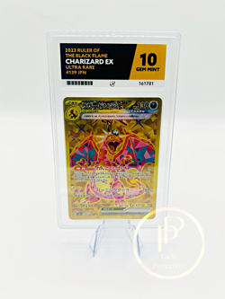 Pokemon Japanese Charizard EX 139/108 UR Black Flame ACE GEM MINT 10 UK STOCK - Image 1