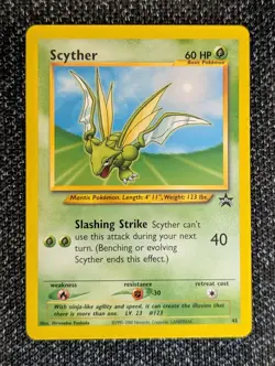 Pokemon Scyther Black Star Promo #45 Near Mint Unplayed - Image 2