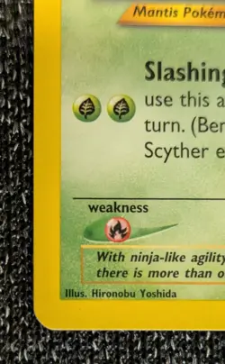 Pokemon Scyther Black Star Promo #45 Near Mint Unplayed - Image 5