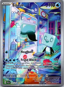 Eiscue 205/193 - SV02: Paldea Evolved Pokemon TCG NM - Image 1