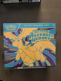 Pokemon TCG Mega Evolution Elite Trainer Box Ascended Heroes - Image 1
