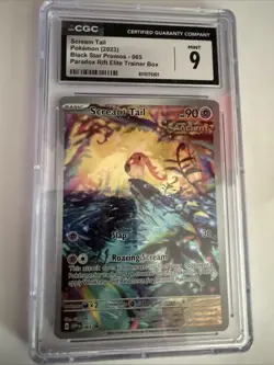 Scream Tail 065 Black Star Promo CGC 9 Mint Paradox Rift ETB Pokemon - Image 1