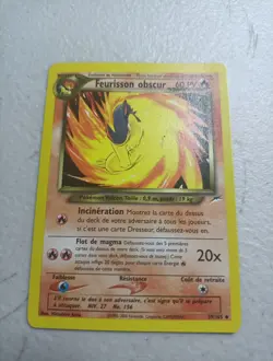 Feurisson Obscur) POKEMON French 2002 Neo Destiny Card 39/105 - Image 1