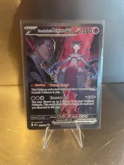 Team Rocket's Mewtwo EX (231/182) - Pokemon Scarlet & Violet: Destined Rivals - Image 1