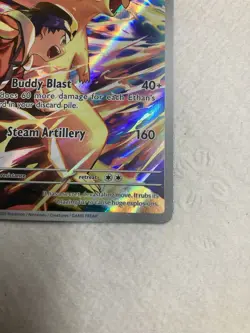 Pokemon TCG Destined Rivals Ethan's Typhlosion Illustration Rare Card 190/182 - Image 3