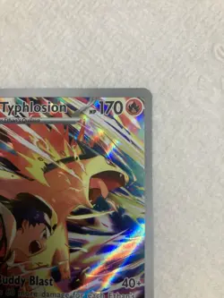 Pokemon TCG Destined Rivals Ethan's Typhlosion Illustration Rare Card 190/182 - Image 5