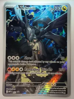 N's Zekrom - 031 031 Holo Promo ME: Mega Evolution Promo Pokemon Near Mint - Image 1